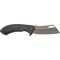 Smiths 2023 Smith'S Rally Titanium Finished Cleaver Blade - G10 Black SMI-51138 - alternate 1